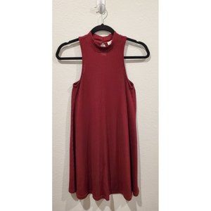 HOLLISTER Burgundy Casual Dress